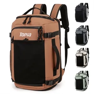 Custom Logo Expandable Water-Resistant Travel Backpack