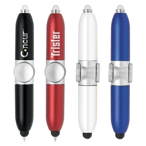 Custom Logo Stylus-404 LED Fidget Spinner Pens