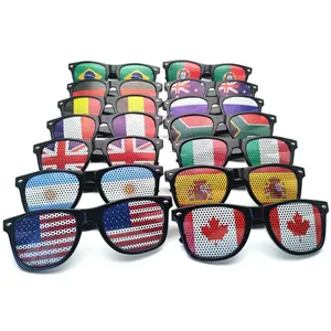 Custom Logo Custom Sticker Lens Fan Sunglasses for Sporting Events