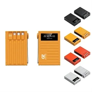 Custom Logo Mini Creative Cargo Container Power Bank