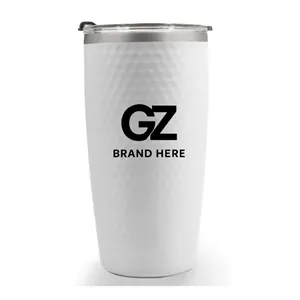 Custom Logo 20 Oz Customized Golf Ball Insulated Tumbler