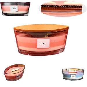 Custom Tranquil Scent Boat Candle