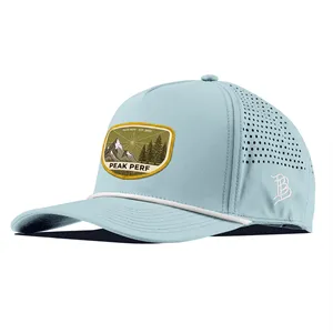 Custom Logo Branded Bills Bare Curved 5 Panel Rope Cap