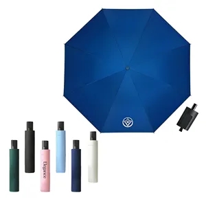 Custom Logo Folding Umbrella High-End Large Dual-Use Sun & Rain
