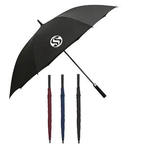 Custom Logo Custom Logo Printed Large Full Fiber Long Handle Golf Umbrel