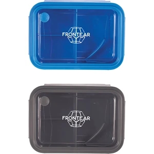 Three Compartment Food Storage Bento Box