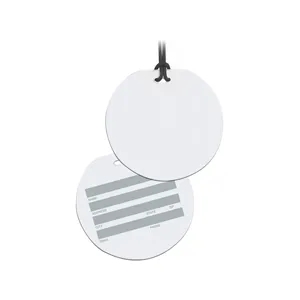 White/Black Lock Strap