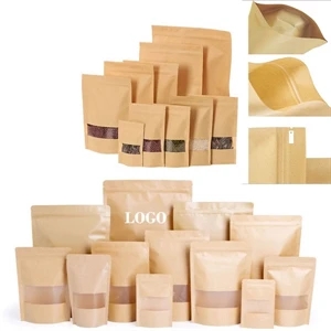 Reusable Kraft Paper Sealing Bag