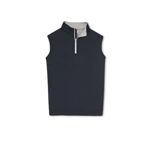 Peter Millar Men's Galway Performance Quarter-Zip Vest