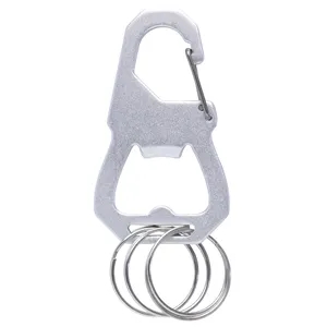 3 Keyring Carabiner with Bottle Opener