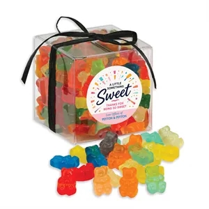Gummy Bears in Stylish Acetate Cube