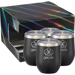 Corzo Cup 12oz 4 in 1 Gift Set