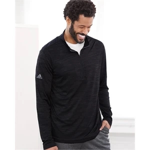 Adidas Lightweight Melange Quarter-Zip Pullover