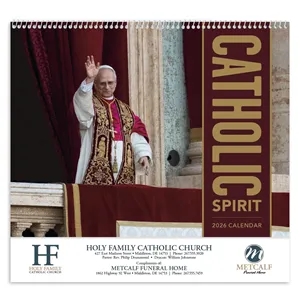 Good Value™ Catholic Spirit - Spiral Calendar