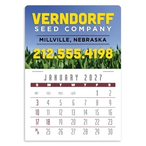 Triumph® Calendars Press-N-Stick Full-Color Header Contem...