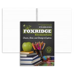 Good Value™ 8.5 x 11 Full Color Notebook