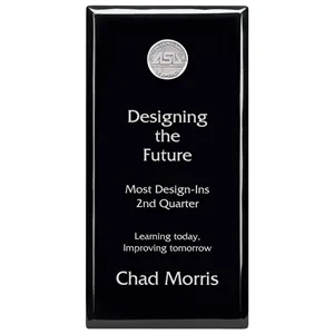 JAFFA® Black Plaque - 6" x 12"