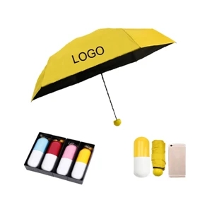 Custom Logo Mini Capsule Umbrella