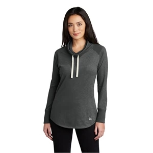 New Era Women's Sueded Cotton Blend Cowl Tee