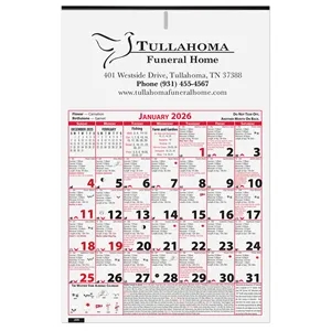 6 Sheet Almanac Calendar