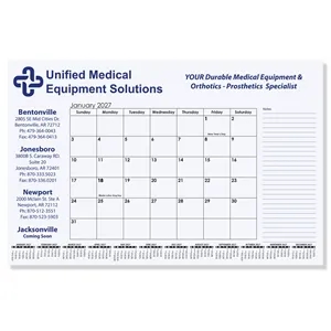 Small Calendar Desk Pad