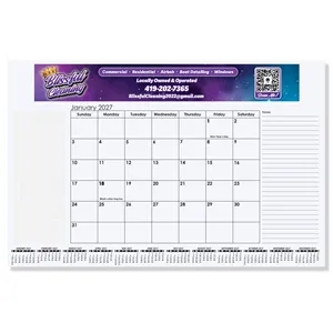 Small Calendar Desk Pad - Full Color Imprint