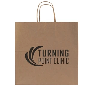 Recycled Natural Kraft Shopping Bag
