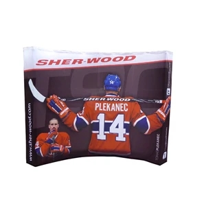 Large Curved HassleFree™ Backdrop Display