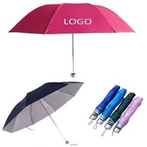 Custom Logo 3 Fold Custom Umbrella