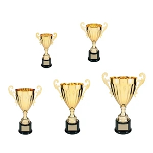 300 Series Gold Metal Trophy Cup with Base