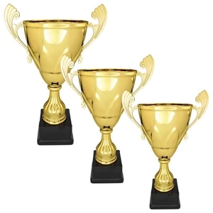 710 Series Gold Metal Trophy Cup with Base