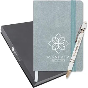 Saratoga Classic Soft Cover Journal Gift Set