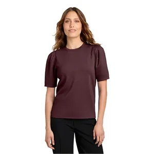 Mercer+Mettle Women's Short Sleeve Lite Spacer Top