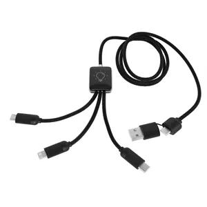 SCX Innovative Design™ 5-in-1 Eco Easy-to-Use Cable