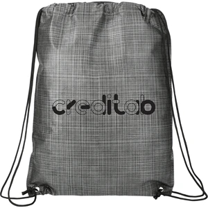 Crossweave Heat Sealed Drawstring Bag