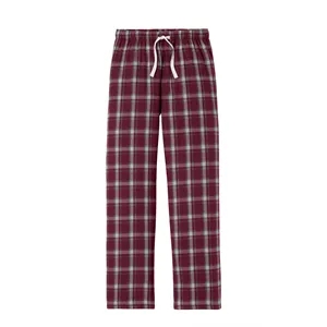 Burgundy/ Grey Dress Plaid