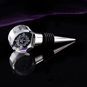 Custom 3d Crystal Bottle Stopper