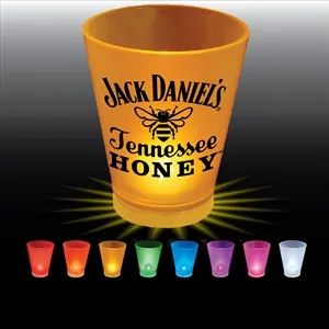 1.5 oz. Blinking Plastic Shot Glass