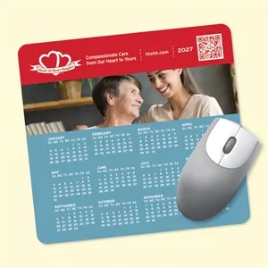 Origin'L Fabric® 7.5 x 8 x 1/4 Calendar Mouse Pad