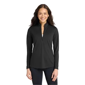 Port Authority Women's Dry Zone UV Micro-Mesh 1/4-Zip