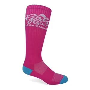 Quality Select -Custom Knit Moisture Wicking Knee High Socks