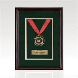 Wilshire Cherry Wood Medallion Plaque