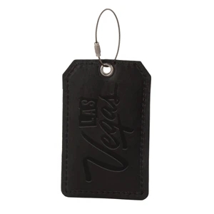 HOOPER Leather Luggage Tag