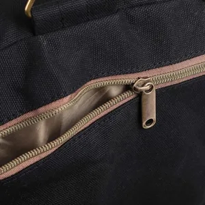 Green Canvas-Brown Leather