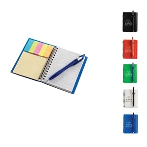 Jothaven 4.15 x 5.5  Translucent Plastic Spiral Journal with