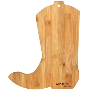 Bamboo Boot Cutting Board