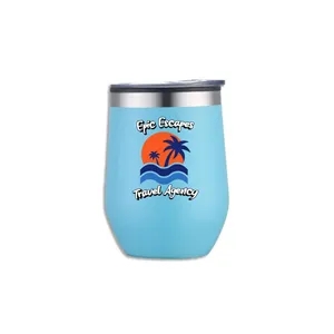 Little Sipper 12 oz Stainless Wine Tumbler