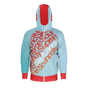 RUSTY Import Unisex Dye-Sublimated Raglan Full-Zip Hoodie