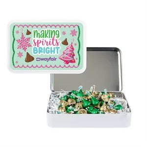 Color Foil Hershey Kisses® Gift Tin