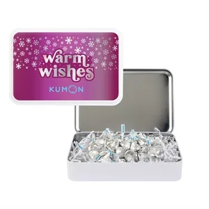 Silver Hershey Kisses® Gift Tin